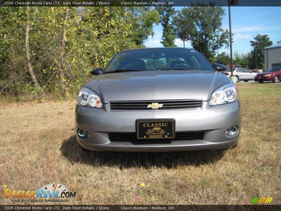 2006 Chevrolet Monte Carlo LTZ Dark Silver Metallic / Ebony Photo #2
