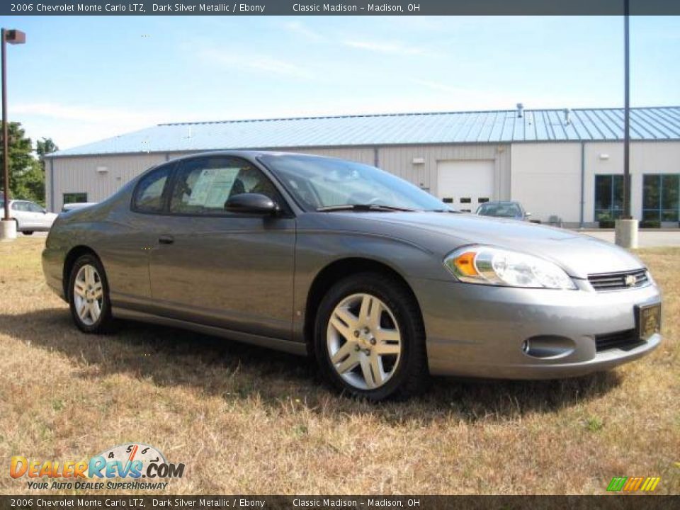 2006 Chevrolet Monte Carlo LTZ Dark Silver Metallic / Ebony Photo #3