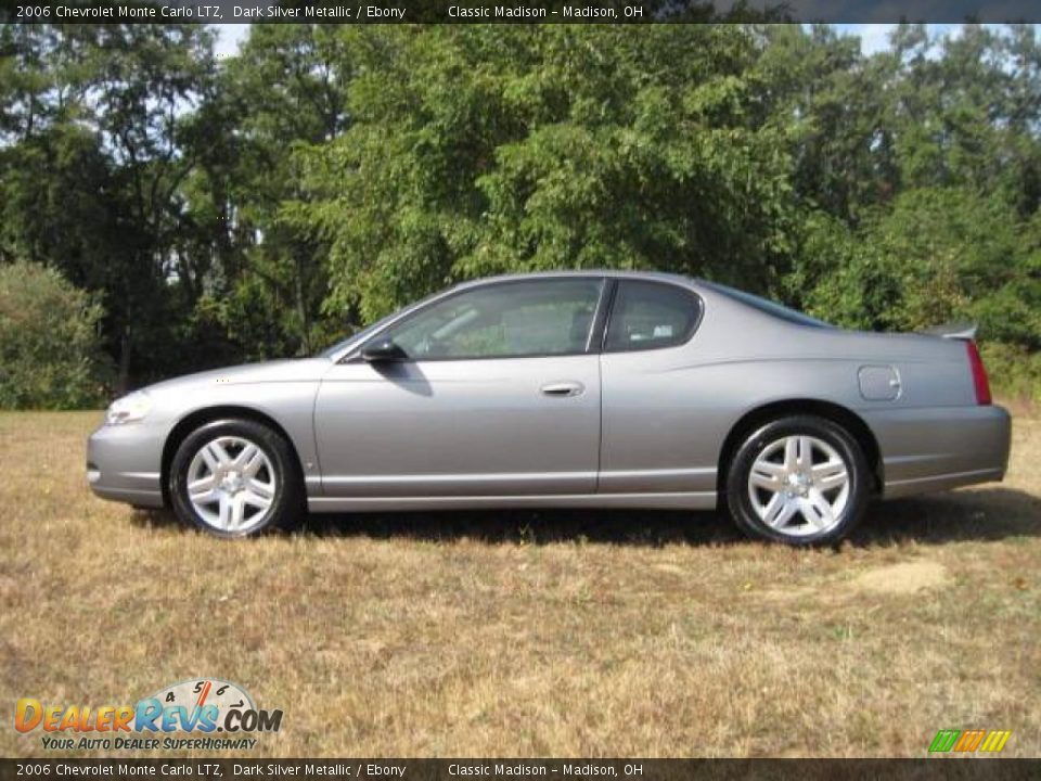 2006 Chevrolet Monte Carlo LTZ Dark Silver Metallic / Ebony Photo #5