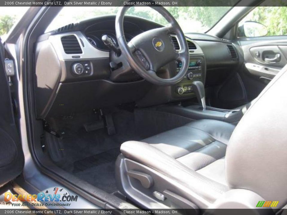 2006 Chevrolet Monte Carlo LTZ Dark Silver Metallic / Ebony Photo #11