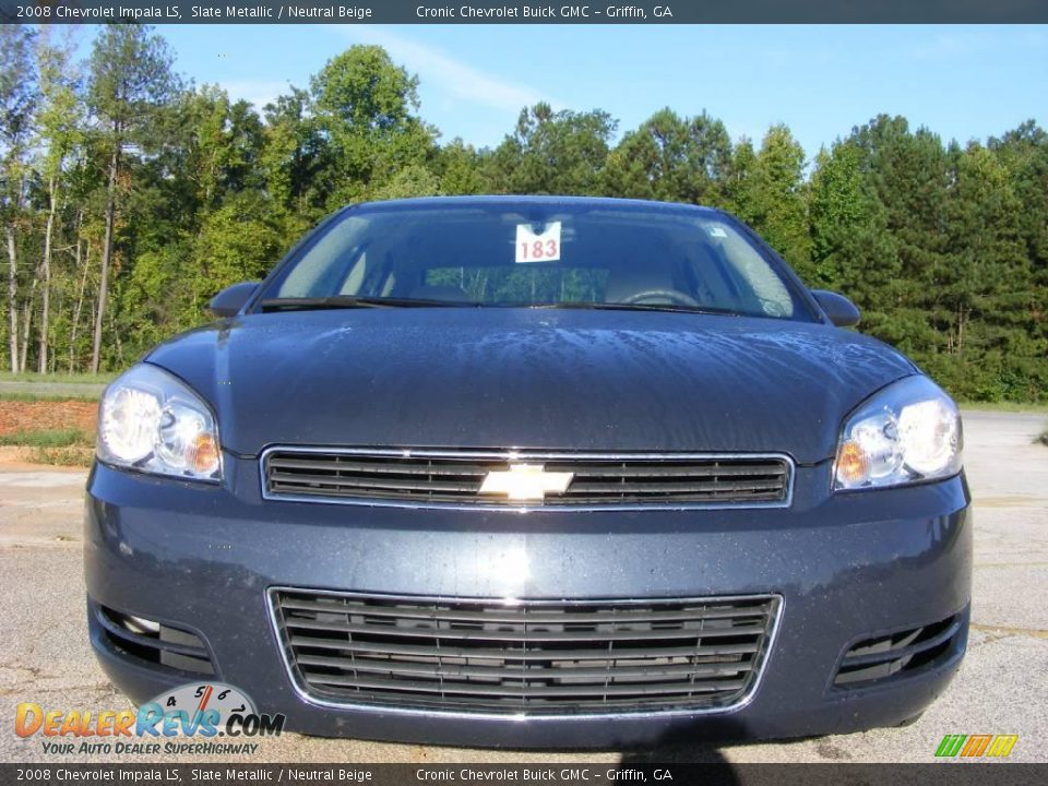 2008 Chevrolet Impala LS Slate Metallic / Neutral Beige Photo #3