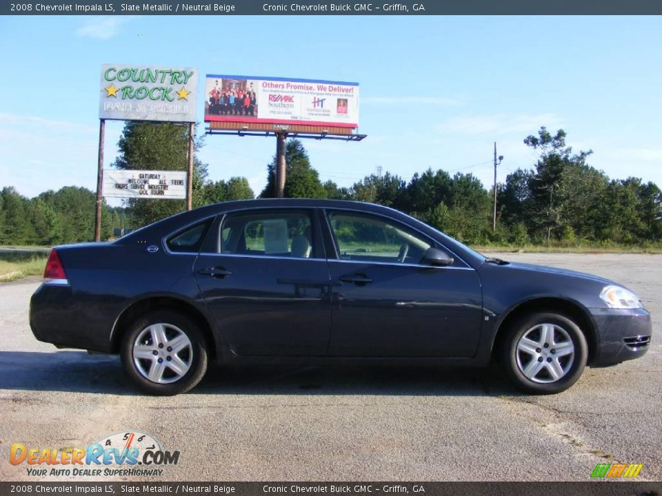 2008 Chevrolet Impala LS Slate Metallic / Neutral Beige Photo #5