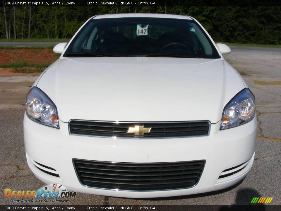 2009 Chevrolet Impala LS White / Ebony Photo #3