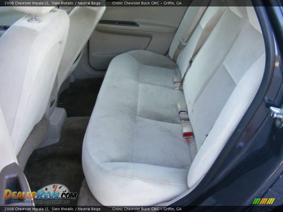 2008 Chevrolet Impala LS Slate Metallic / Neutral Beige Photo #12