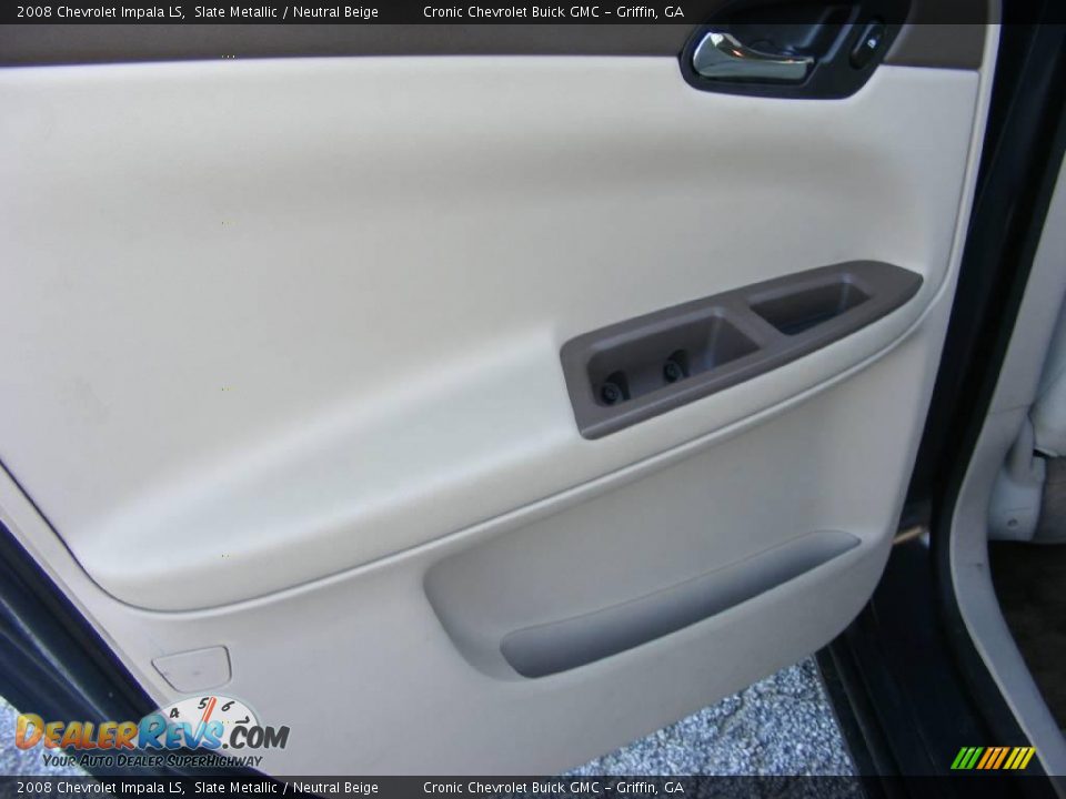 2008 Chevrolet Impala LS Slate Metallic / Neutral Beige Photo #13