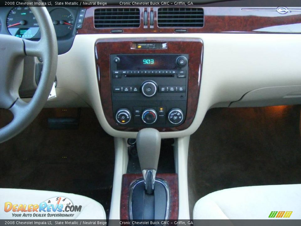 2008 Chevrolet Impala LS Slate Metallic / Neutral Beige Photo #19