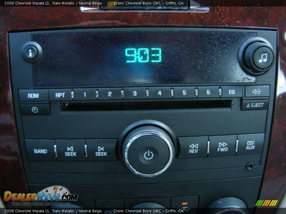 2008 Chevrolet Impala LS Slate Metallic / Neutral Beige Photo #22