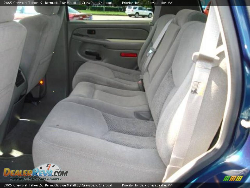 2005 Chevrolet Tahoe LS Bermuda Blue Metallic / Gray/Dark Charcoal Photo #9