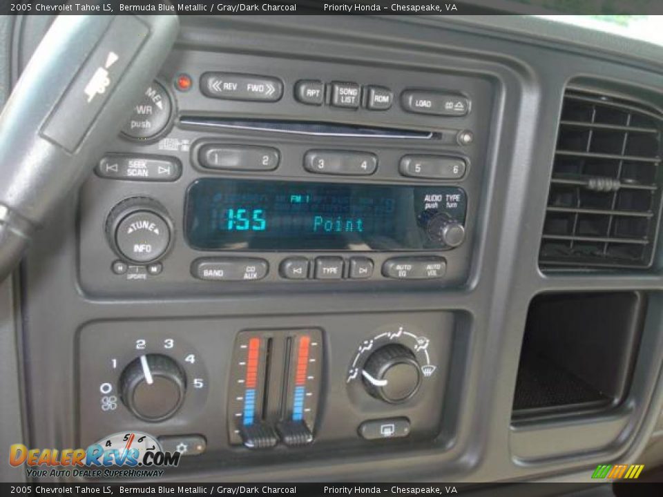 2005 Chevrolet Tahoe LS Bermuda Blue Metallic / Gray/Dark Charcoal Photo #16
