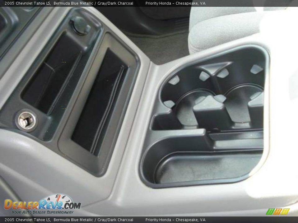 2005 Chevrolet Tahoe LS Bermuda Blue Metallic / Gray/Dark Charcoal Photo #19