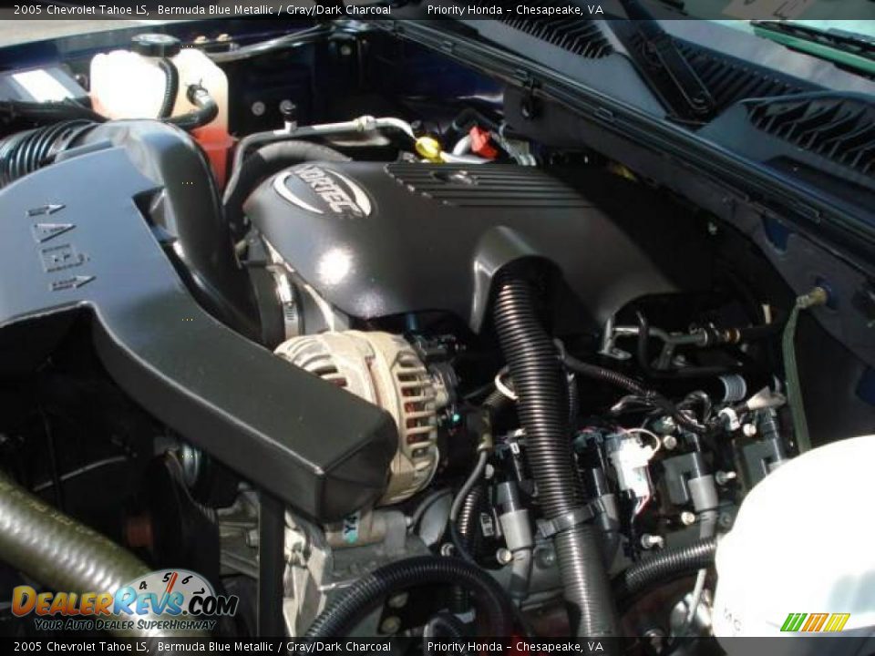2005 Chevrolet Tahoe LS Bermuda Blue Metallic / Gray/Dark Charcoal Photo #23