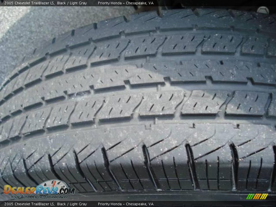 2005 Chevrolet TrailBlazer LS Black / Light Gray Photo #21