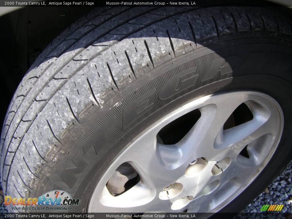 2000 Toyota Camry LE Antique Sage Pearl / Sage Photo #15