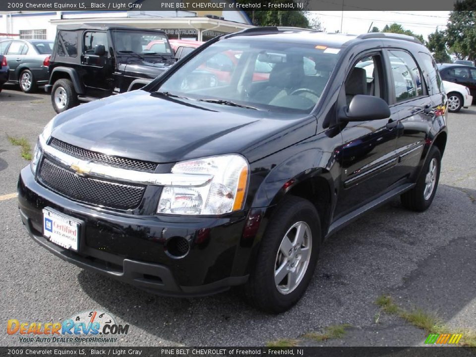 2009 Chevrolet Equinox LS Black / Light Gray Photo #1