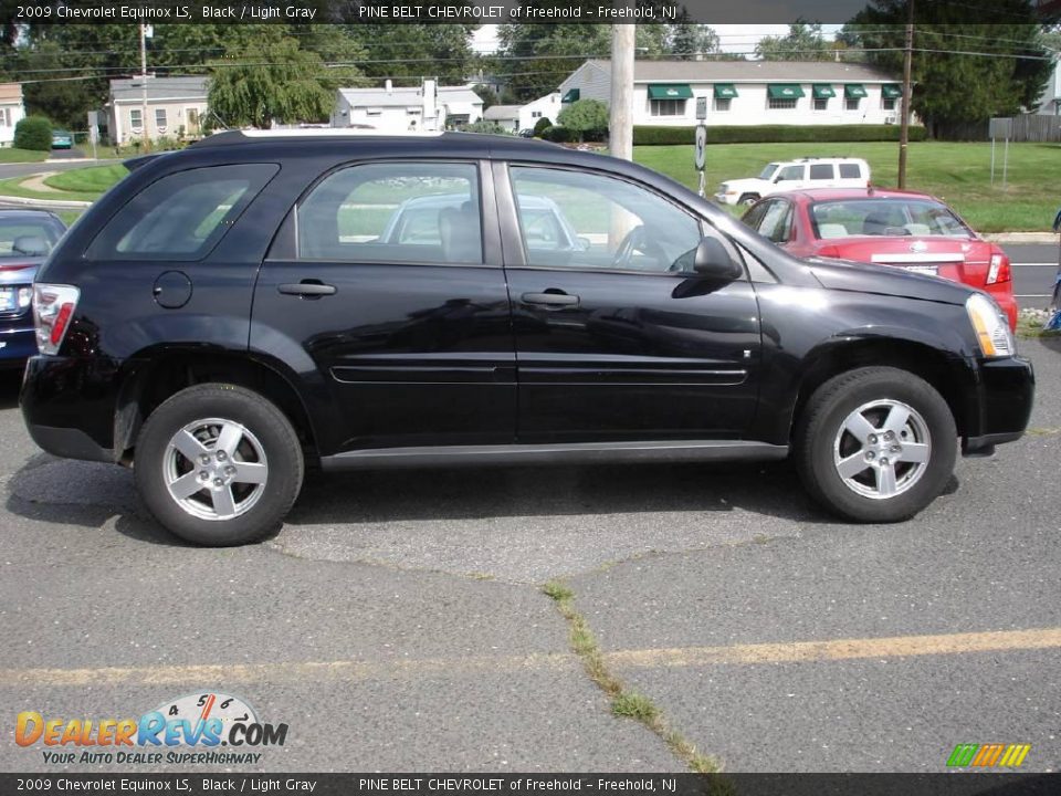 2009 Chevrolet Equinox LS Black / Light Gray Photo #3