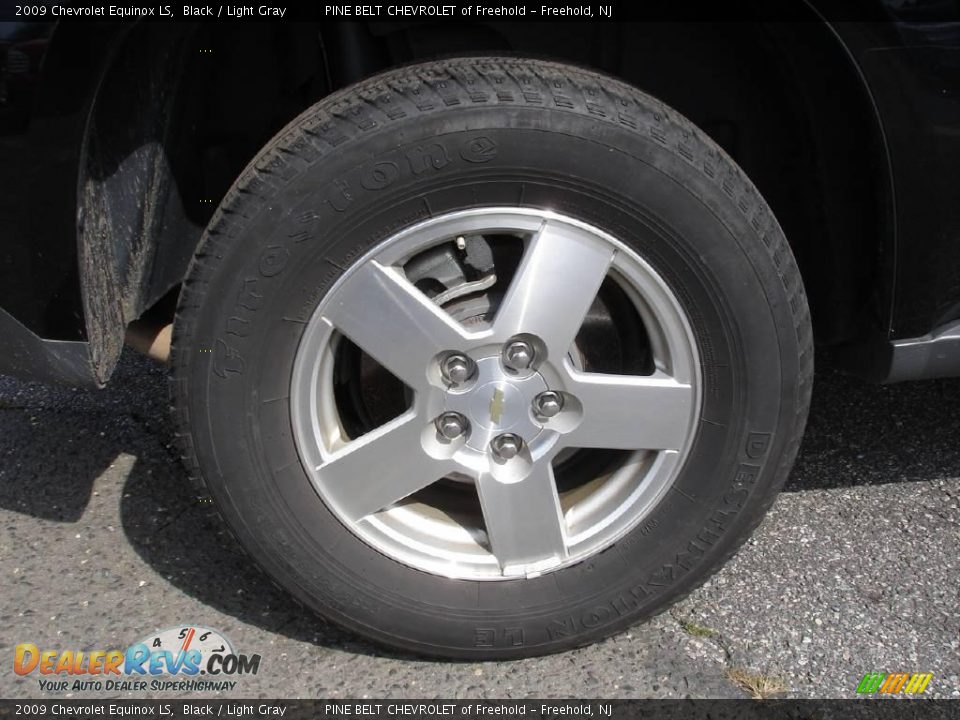 2009 Chevrolet Equinox LS Black / Light Gray Photo #6
