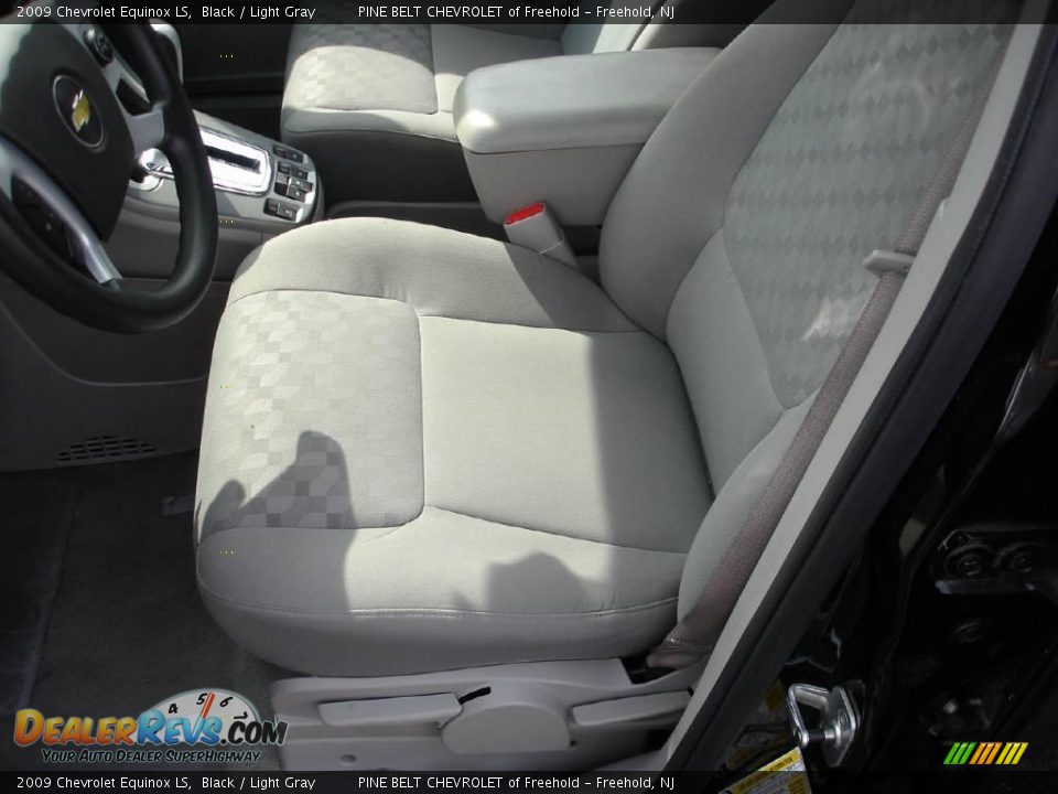 2009 Chevrolet Equinox LS Black / Light Gray Photo #8