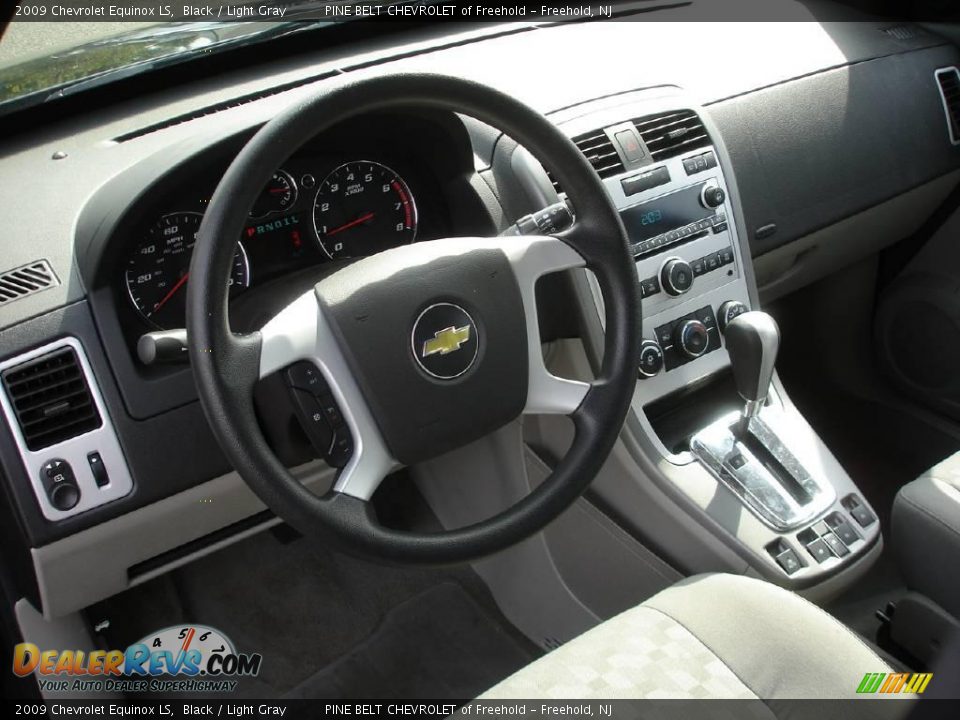 2009 Chevrolet Equinox LS Black / Light Gray Photo #9