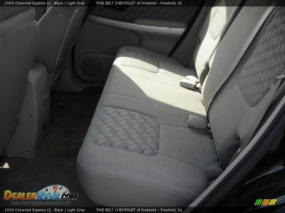2009 Chevrolet Equinox LS Black / Light Gray Photo #10