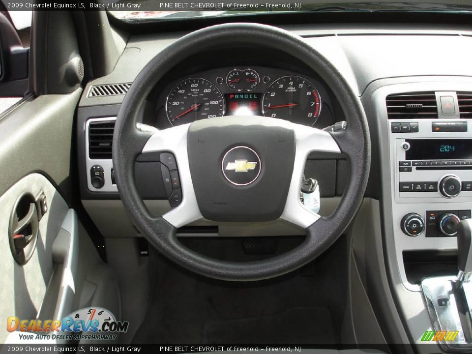 2009 Chevrolet Equinox LS Black / Light Gray Photo #11