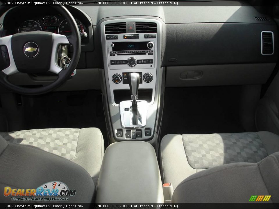 2009 Chevrolet Equinox LS Black / Light Gray Photo #12