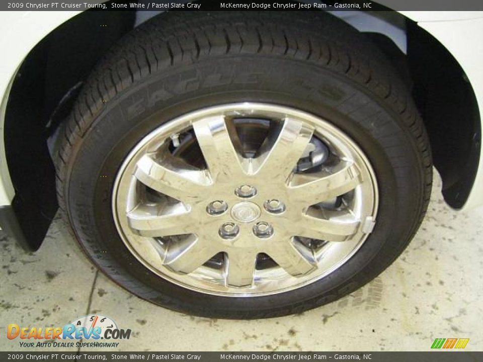 2009 Chrysler PT Cruiser Touring Stone White / Pastel Slate Gray Photo #15