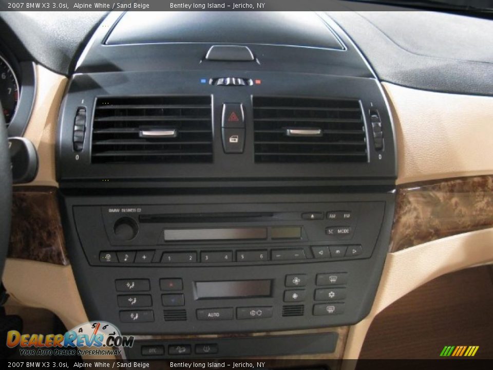 2007 BMW X3 3.0si Alpine White / Sand Beige Photo #9