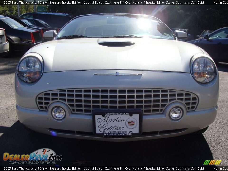2005 Ford Thunderbird 50th Anniversary Special Edition Special Edition Cashmere Tri-Coat Metallic / Special Edition Stone, Cashmere, Soft Gold Photo #2