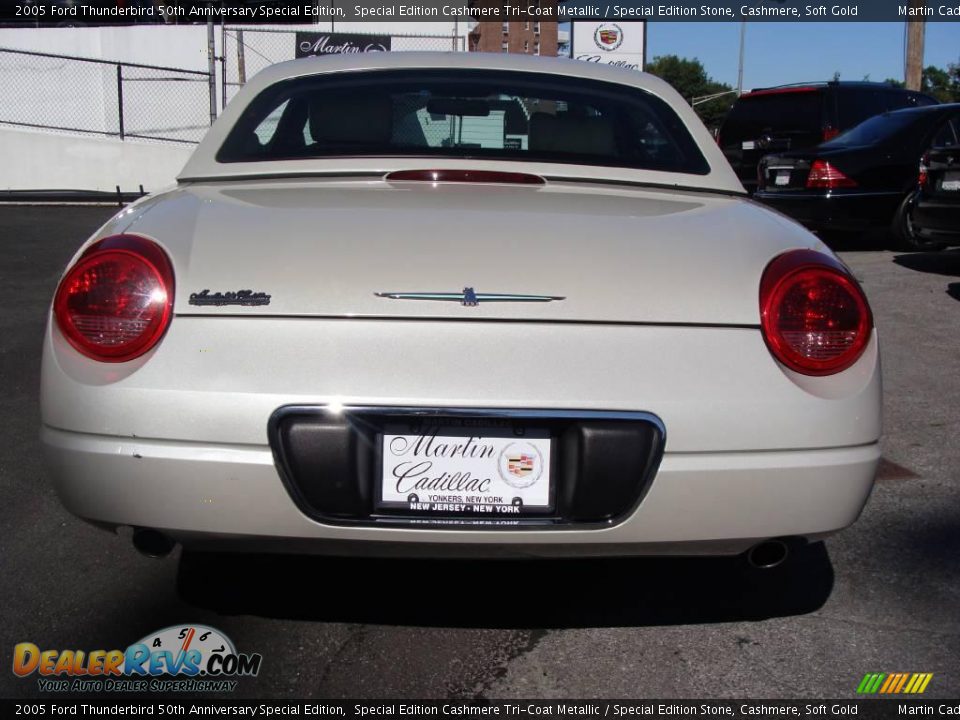 2005 Ford Thunderbird 50th Anniversary Special Edition Special Edition Cashmere Tri-Coat Metallic / Special Edition Stone, Cashmere, Soft Gold Photo #6