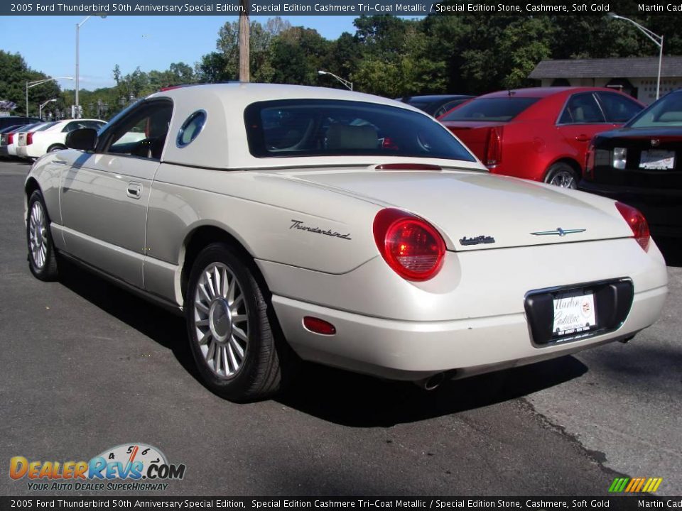2005 Ford Thunderbird 50th Anniversary Special Edition Special Edition Cashmere Tri-Coat Metallic / Special Edition Stone, Cashmere, Soft Gold Photo #7