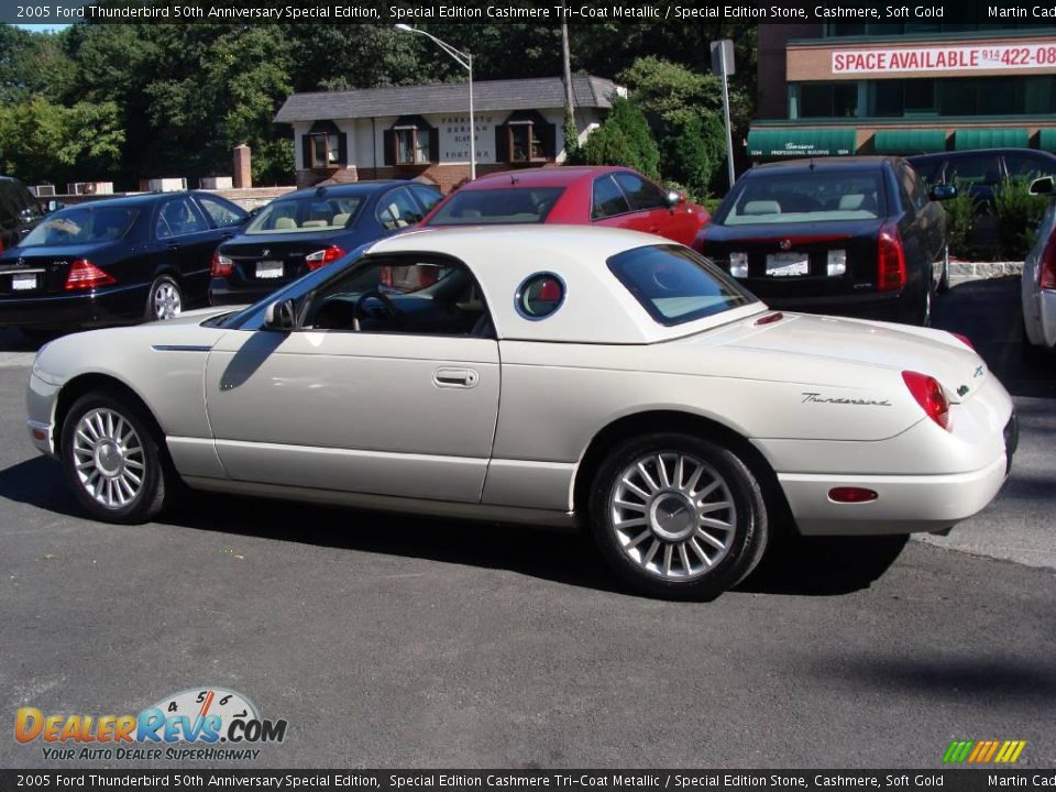 2005 Ford Thunderbird 50th Anniversary Special Edition Special Edition Cashmere Tri-Coat Metallic / Special Edition Stone, Cashmere, Soft Gold Photo #8