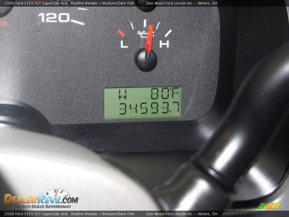 2008 Ford F150 XLT SuperCab 4x4 Redfire Metallic / Medium/Dark Flint Photo #19