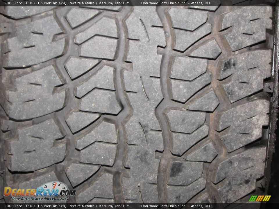 2008 Ford F150 XLT SuperCab 4x4 Redfire Metallic / Medium/Dark Flint Photo #21