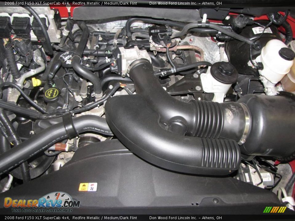 2008 Ford F150 XLT SuperCab 4x4 Redfire Metallic / Medium/Dark Flint Photo #23