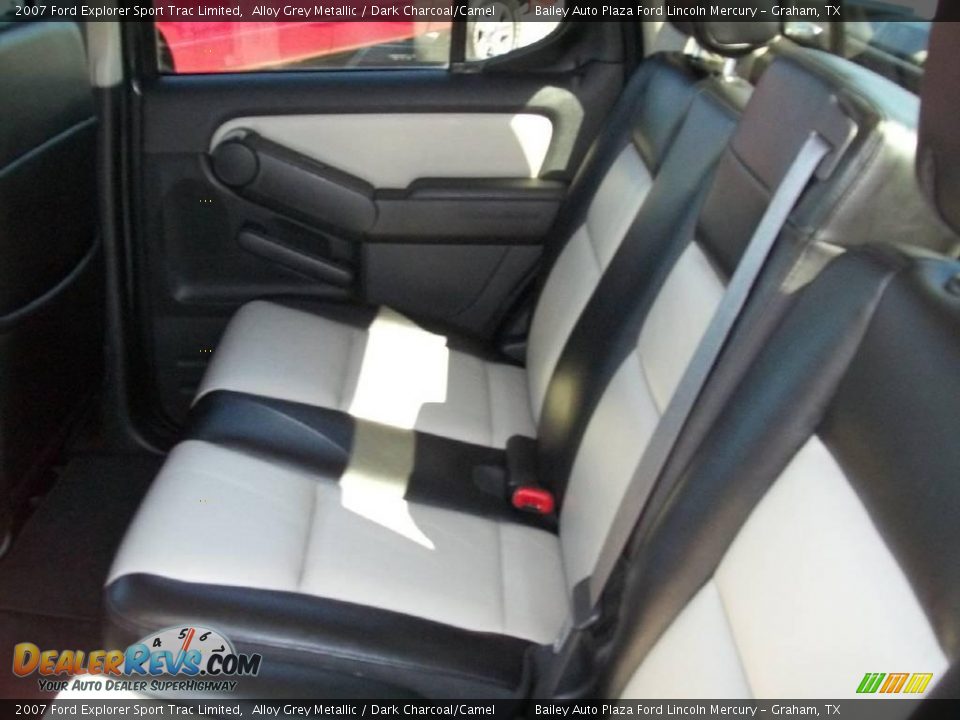 2007 Ford Explorer Sport Trac Limited Alloy Grey Metallic / Dark Charcoal/Camel Photo #5