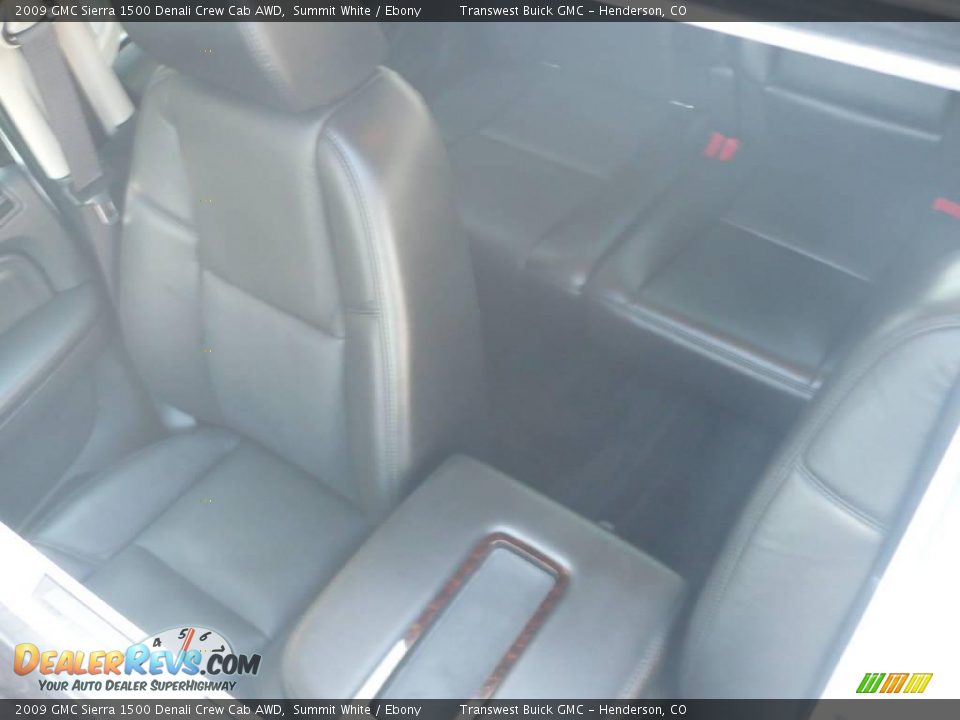 2009 GMC Sierra 1500 Denali Crew Cab AWD Summit White / Ebony Photo #8