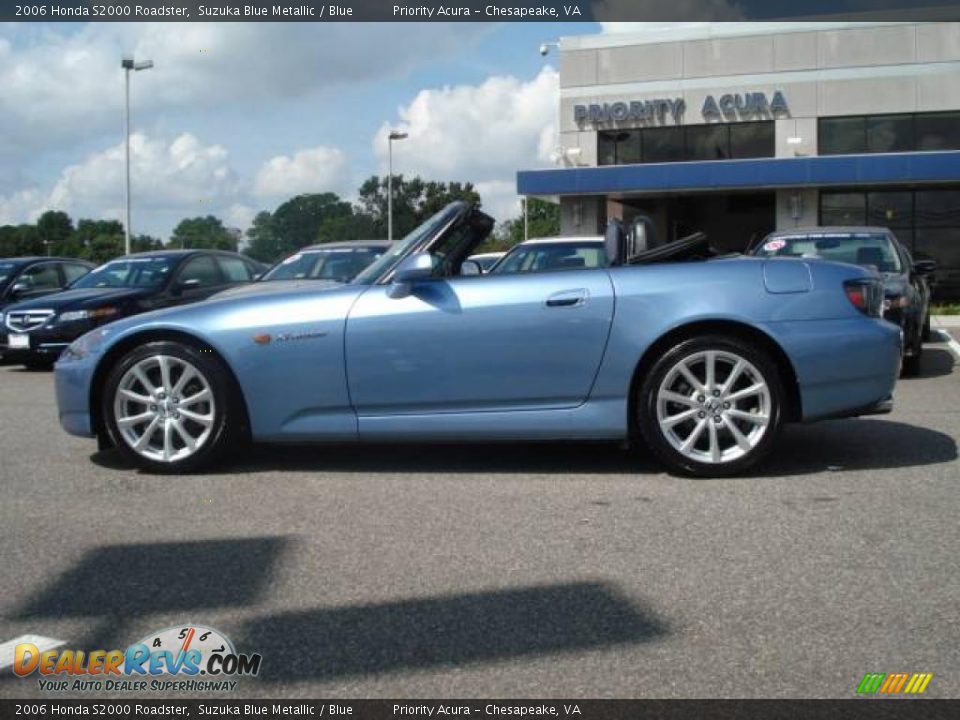 2006 Honda S2000 Roadster Suzuka Blue Metallic / Blue Photo #3