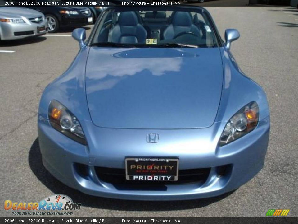 2006 Honda S2000 Roadster Suzuka Blue Metallic / Blue Photo #9