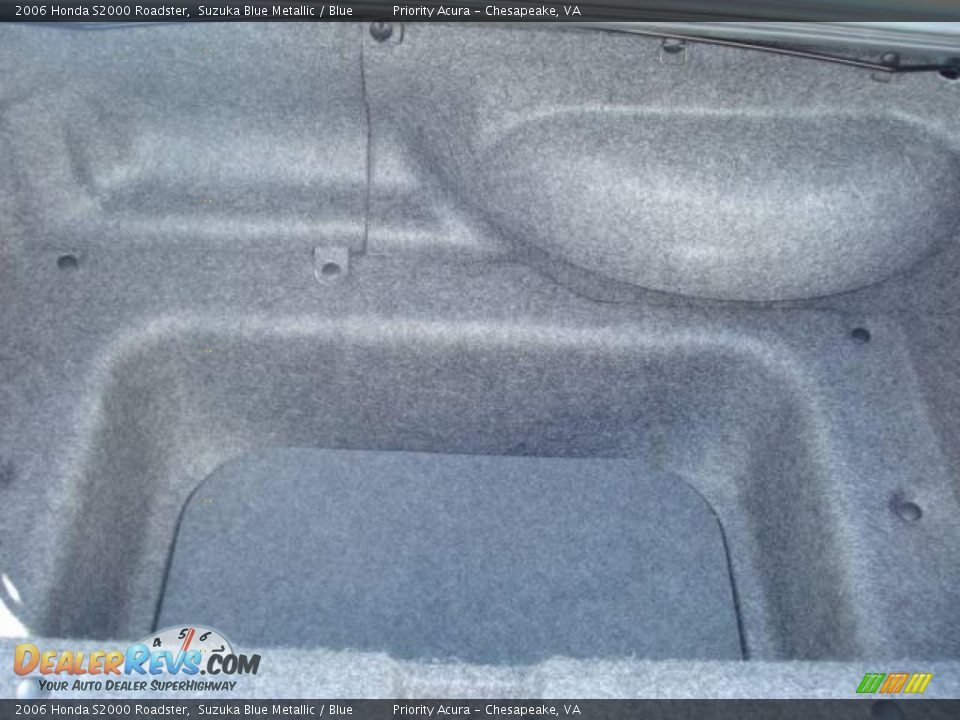 2006 Honda S2000 Roadster Suzuka Blue Metallic / Blue Photo #14