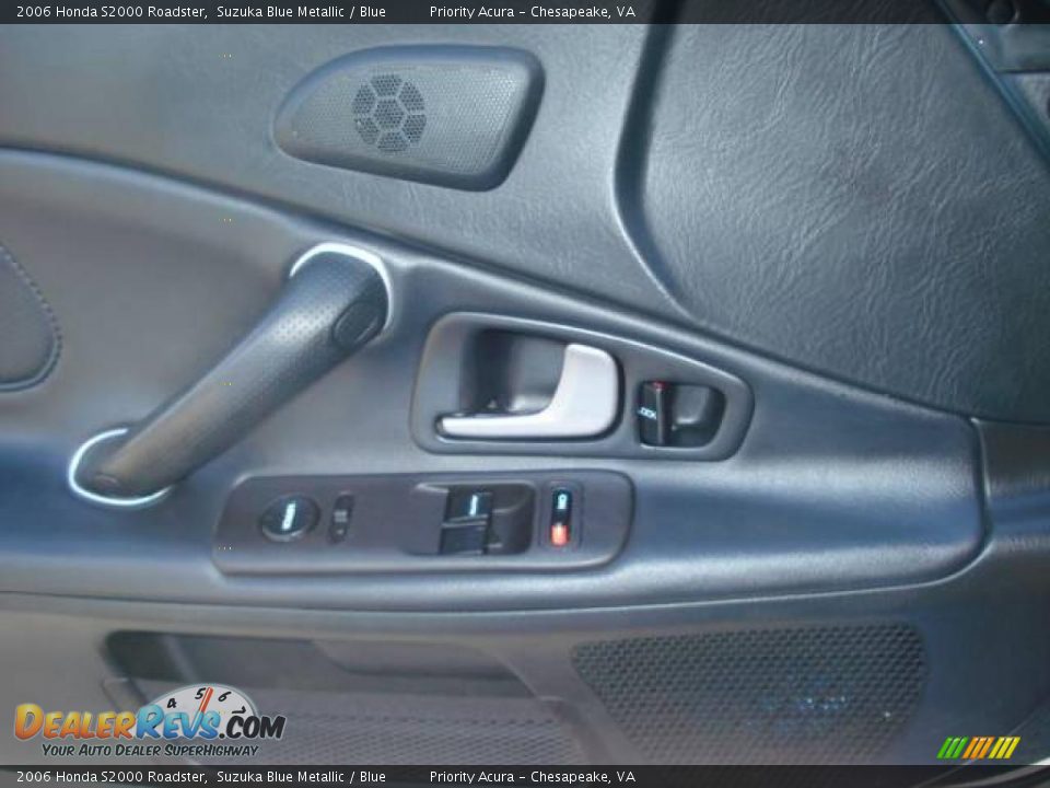 2006 Honda S2000 Roadster Suzuka Blue Metallic / Blue Photo #16