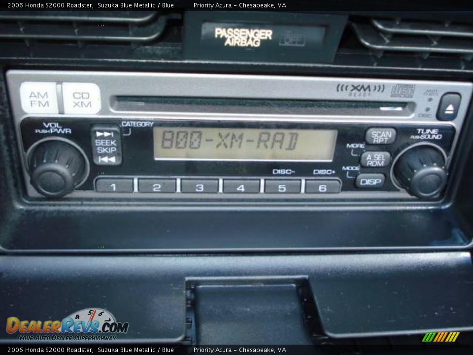 2006 Honda S2000 Roadster Suzuka Blue Metallic / Blue Photo #18