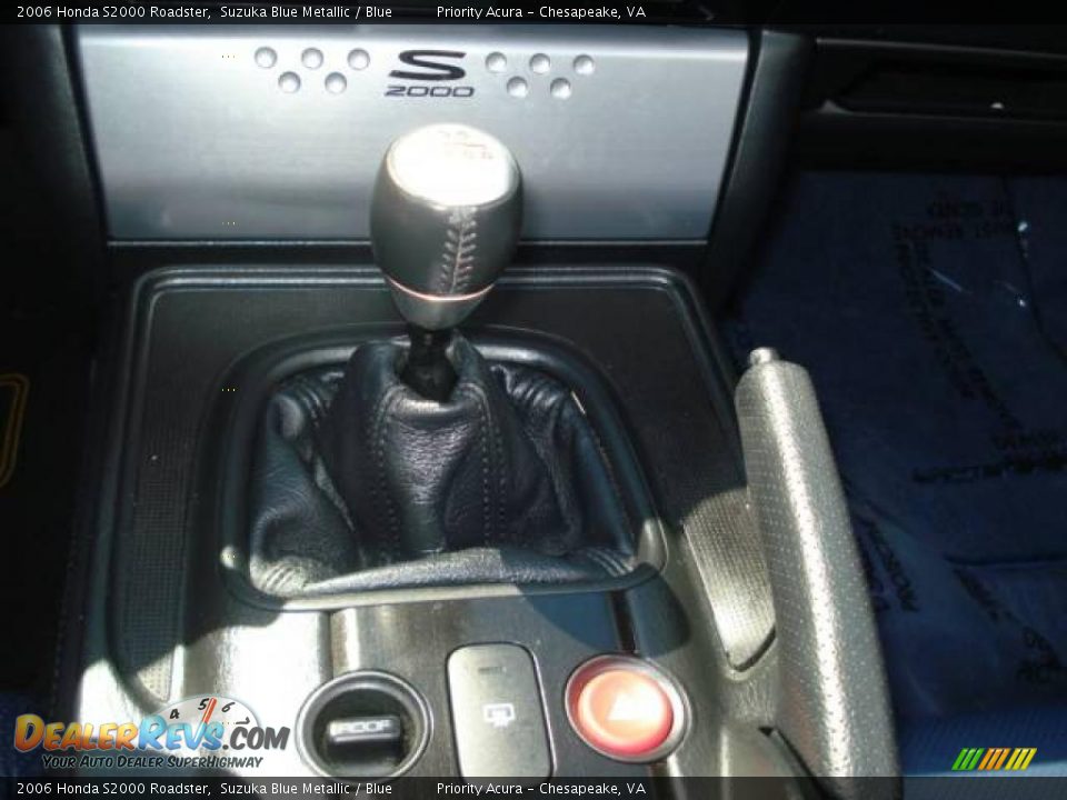 2006 Honda S2000 Roadster Suzuka Blue Metallic / Blue Photo #20