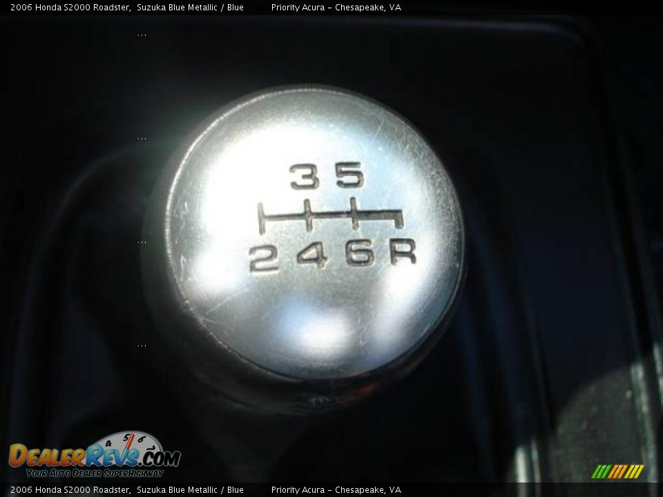2006 Honda S2000 Roadster Suzuka Blue Metallic / Blue Photo #21