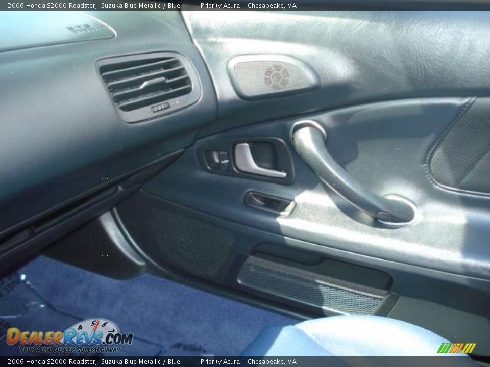 2006 Honda S2000 Roadster Suzuka Blue Metallic / Blue Photo #24
