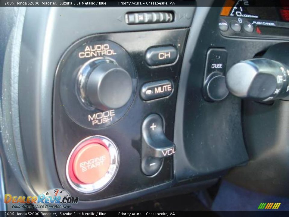 2006 Honda S2000 Roadster Suzuka Blue Metallic / Blue Photo #25
