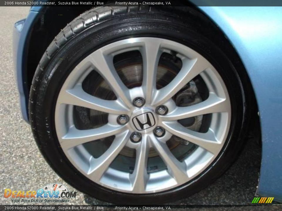 2006 Honda S2000 Roadster Suzuka Blue Metallic / Blue Photo #26