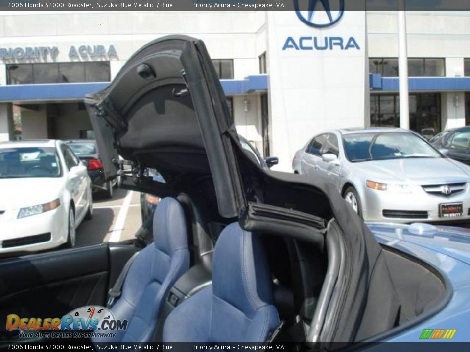 2006 Honda S2000 Roadster Suzuka Blue Metallic / Blue Photo #32