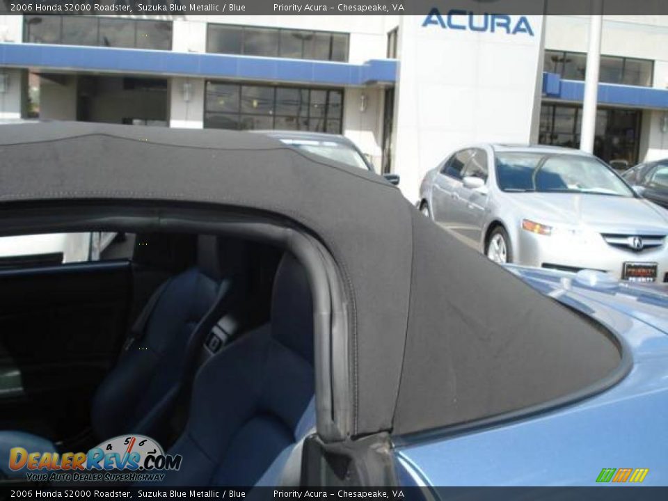 2006 Honda S2000 Roadster Suzuka Blue Metallic / Blue Photo #33