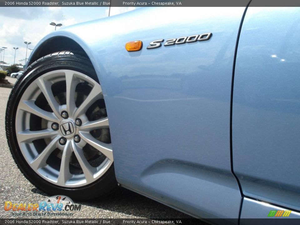 2006 Honda S2000 Roadster Suzuka Blue Metallic / Blue Photo #36