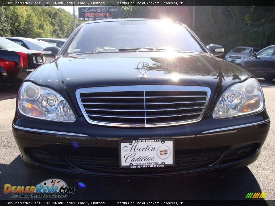 2005 Mercedes-Benz S 500 4Matic Sedan Black / Charcoal Photo #2